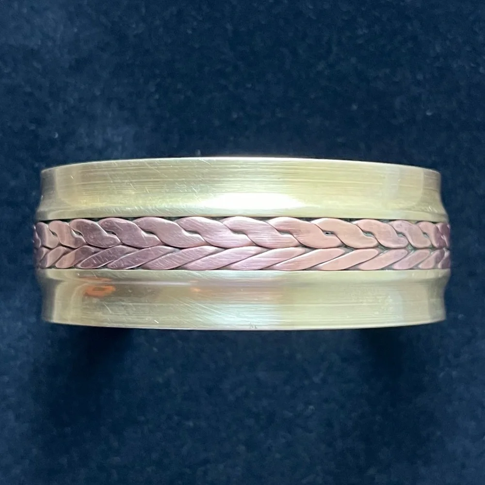 COPPER Wide Bangle/Cuff - Picture 7 of 14
